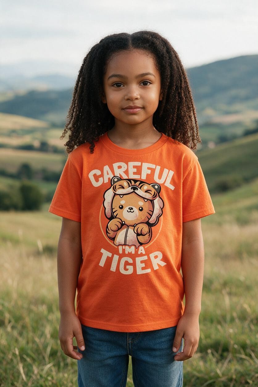 Careful I Am A Tiger KIDS