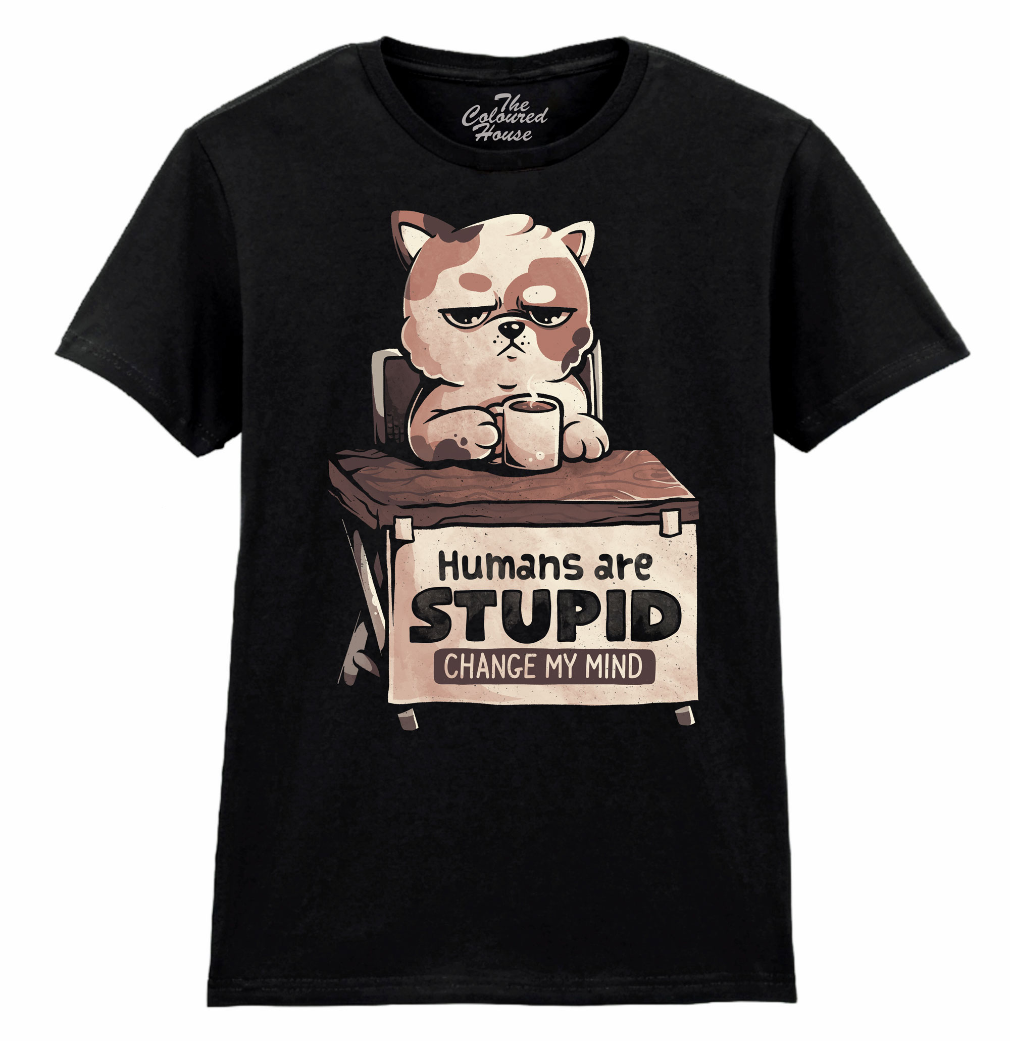 Humans Are Stupid Ladies T-shirt
