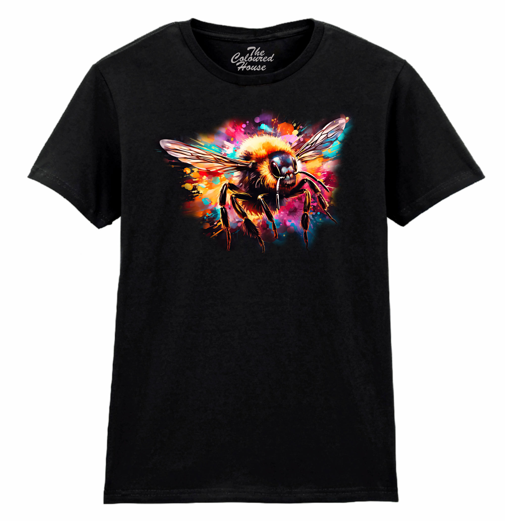Colorful Bee Ladies T-shirt